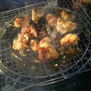 BBQにも使える♪鶏肉の炭火焼き風